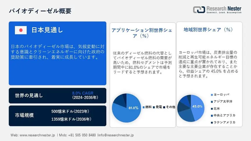 JP Biodiesel Market Overview